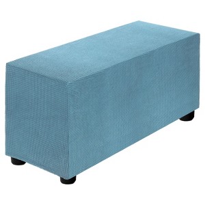 Unique Bargains Polyester Rectangular Stretchy Elastic Stool Cover - 1 of 4