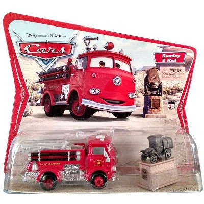 disney pixar cars red fire truck