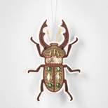 Felt Jeweled Stag Beetle Christmas Tree Ornament - Wondershop™