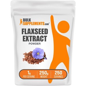 BulkSupplements Flaxseed Extract Powder - 1 of 4
