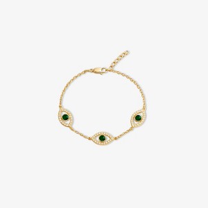 Iris Stone Bracelet Linked by Mia K - 1 of 2