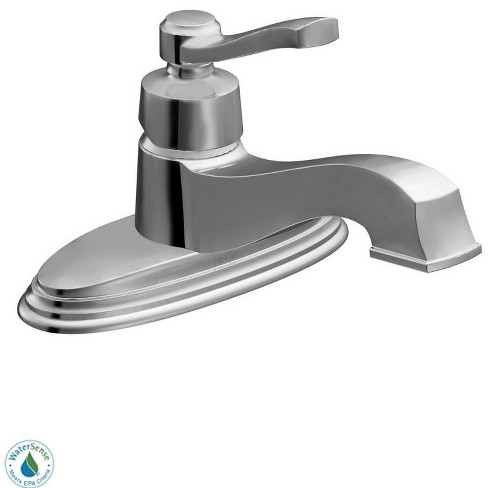 Moen S6202 Single Handle Single Hole Bathroom Faucet Brushed