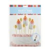 Packed Party Pink Baby Bottles & Sunbursts 8-Count Cake Toppers - 4 of 4