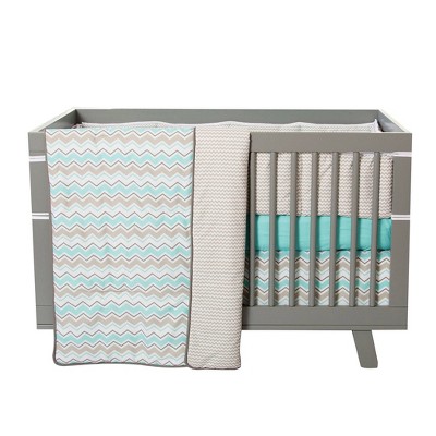 Trend Lab Seashore Waves Crib Bedding Set - 3pc