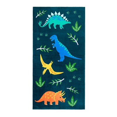 Wildkin Jurassic Dinosaurs 100% Cotton Beach Towel