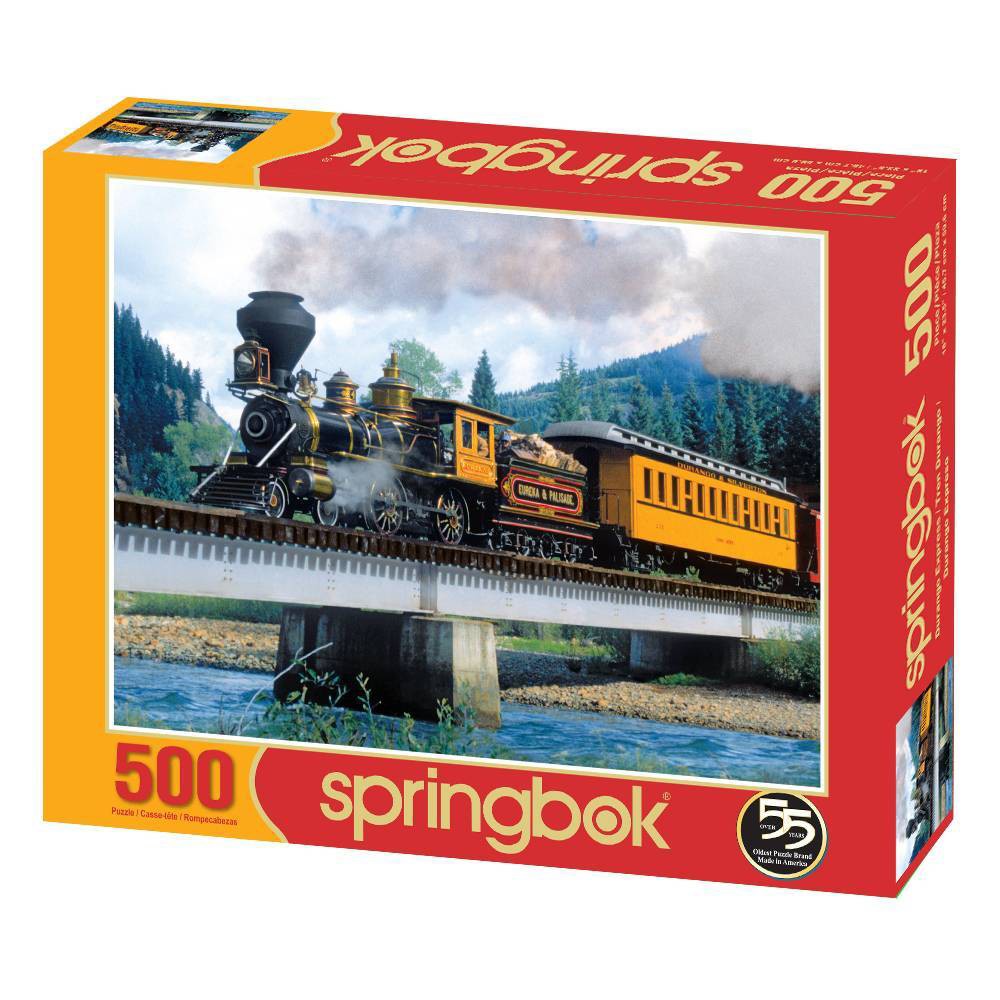 Photos - Jigsaw Puzzle / Mosaic Springbok Durango Express Jigsaw Puzzle - 500pc 