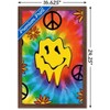 Trends International Groovy Melting Smile Face Framed Wall Poster Prints - 3 of 4