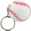 The Mardi Gras Krewe Sports Keychains 30 Pack | Soccer, Basketball, Tennis, Baseball, Football Party Supplies | 6 of Each Ball - 2 of 4