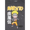 Naruto Shippuden Mens' Uzumaki Pixelated Kanji Print Big & Tall T-Shirt - 2 of 3