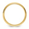 Black Bow Jewelry 6mm 14K Yellow Gold Brushed Step Edge Comfort Fit Band - 2 of 4