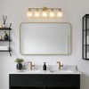 DAKAFUL Modern Bathroom Vanity Light, 4/5/6//8/10-Light Vanity Fixtures with Clear Glass Shade, Reversible Wall Sconces Over Mirror,for Bedroom - 4 of 4