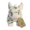Aurora Medium Spotted Pig Eco Nation Eco-Friendly Stuffed Animal White 10" - 2 of 4