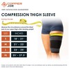 Copper Joe Knee Compression Sleeve, Knee Brace Sleeve for Weightlifting, Running, Meniscus Tear, ACL, Arthritis, Gym, Arthritis & ACL For Men & Women - 2 of 4