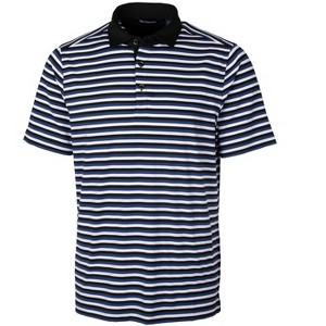 Cutter & Buck Mens Forge Polo Multi Stripe Shirt - 1 of 1