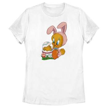 Looney Tunes Tweety My Tweet Heart Crew Neck Short Sleeve White Women\'s T- shirt : Target | T-Shirts