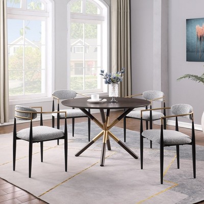 Best Choice Products 3-piece Mid-century Modern Round Dining Set W/ 2 ...