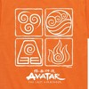 Boys' - Avatar: The Last Airbender - Air Water Earth Fire Grid Short Sleeve Graphic T-Shirt - 2 of 4