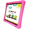 LINSAY 10.1"Octa Core 128GB Storage Android 15 Tablet with Blue Kids Defender Case and Back Pack - 2 of 4
