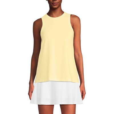 Lands' End Women's Power Performance Crewneck Tank Top