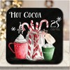 Courtside Market Cocoa Chalk 6.5x6.5 Artboard Lid & 20oz Candle Set - 3 of 4