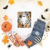 Ghost Floral Orange - Youth Short Sleeve Graphic T-Shirt and Toddler Short Sleeve Graphic T-Shirt - 2 of 4