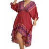 Women's Mixed Print Bohemian Midi Dress - umgee - 4 of 4