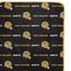 NFL New Orleans Saints Repeat Helmet Wordmark Ultra Soft Blanket - 2 of 2