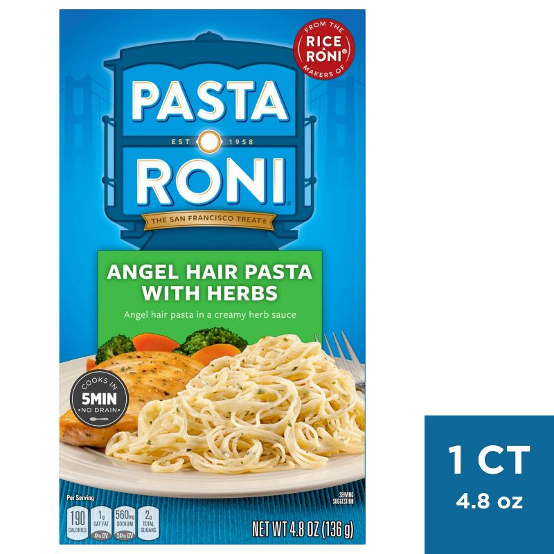 Pasta Roni Angel Hair Pasta with Herbs - 4.8oz, 1 of 6