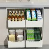 Pull Out Cabinet Organizer Slide Out Drawer for Kitchen Cupboard, Bathroom Cabinet Organizer Shelf Storage 20cm - 2 of 4