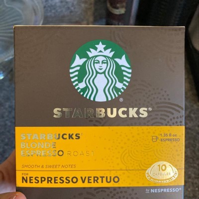 Starbucks Coffee Capsules For Nespresso Vertuo Machines — Blonde ...