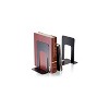 Officemate Steel Book Ends 9"H Black (OIC93051) - 2 of 3