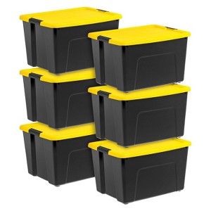 IRIS 60qt Storage Bin with Secure Latching Buckles - 1 of 4