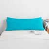 2 Pack Brushed Microfiber Body Pillowcases, Super Soft Body Pillow Cover with Envelope Closure - NTBAY - 4 of 4