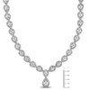 EVERLY JEWELRY | Sterling Silver 38 CT TGW Cubic Zirconia Necklace, 18-inch - 2 of 4