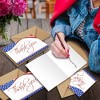 Pipilo Press 120 Pack 4x6-inch Bulk Patriotic Thank You Cards with Envelopes for Veterans Day and 4th of July - 2 of 4