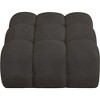Meridian Furniture,Ames Boucle Fabric Ottoman - 3 of 4