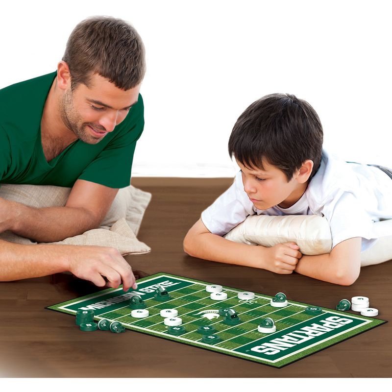 MasterPieces Officially licensed NCAA Michigan State Spartans Checkers Board Game for Families and Kids ages 6 and Up, 5 of 7