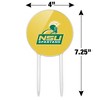 Norfolk State University Secondary Logo Acrylic Cake Topper Party Decoration for Wedding Anniversary Birthday Graduation - 2 of 4