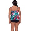 Trimshaper Women's Lily Tankini Swimsuit Top - 3 of 3
