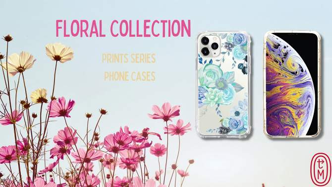 OTM Essentials Apple iPhone SE (3rd/2nd generation)/8/7 Tough Edge Florals & Nature Clear Case, 2 of 24, play video