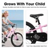 Aukfa 20 Inch Kids Bike for Boys Girls Ages 4-7 Years 1-Speed Childrens Bicycle with Training Wheels & Dual Brakes - 3 of 4