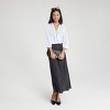 Women's Tie Front Blouse - A New Day™ - 2 of 4