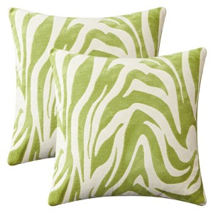 REGALWOVEN Tie Dye Decorative Throw Pillow Covers for Sofa Bed Living Room 18 x 18 Inch 2 Pcs - 1 of 4