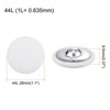 Unique Bargains Metal Shank Round Cloth Covered DIY Sewing Buttons 20 Pcs - 2 of 4