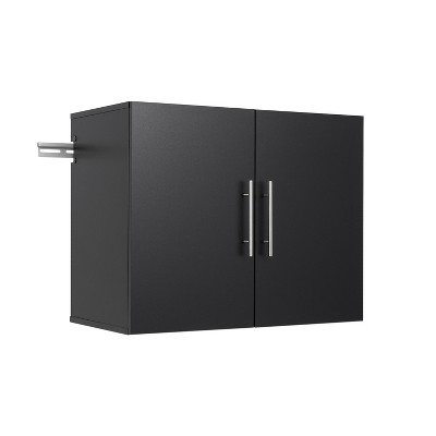 Hangups Upper Storage Cabinet Black - Prepac