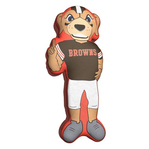 Nfl Cleveland Browns Plushlete Mascot Pillow Target