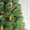 Christmas Gift Ornament Set 3pc Glass Pizza/Burger/Hot Dog - Wondershop™ - 2 of 4