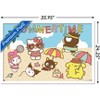 Trends International Hello Kitty and Friends: 22 Seize The Moment - Beach Framed Wall Poster Prints - 3 of 4