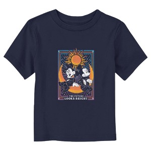 Mickey & Friends The Future Looks Bright Couple Tarot Card T-Shirt - 1 of 3