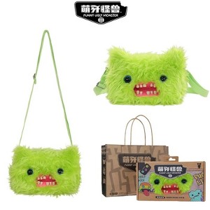 ZURU Fuggler Funny Ugly Big Head Series Screaming Monster Green